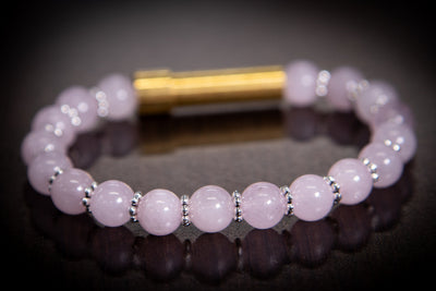 healing bracelet rose quartz