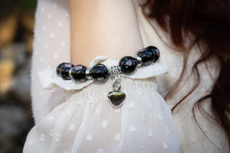 cremation bracelet with ashes