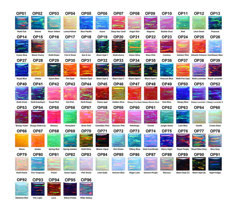full color chart